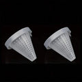 Aquarium Conical Feeder Cup for Live Worms & Nematodes 2-Pack
