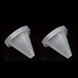 Aquarium Conical Feeder Cup for Live Worms & Nematodes 2-Pack