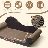 26-Inch Cardboard Cat Scratching Board Lounge Pad