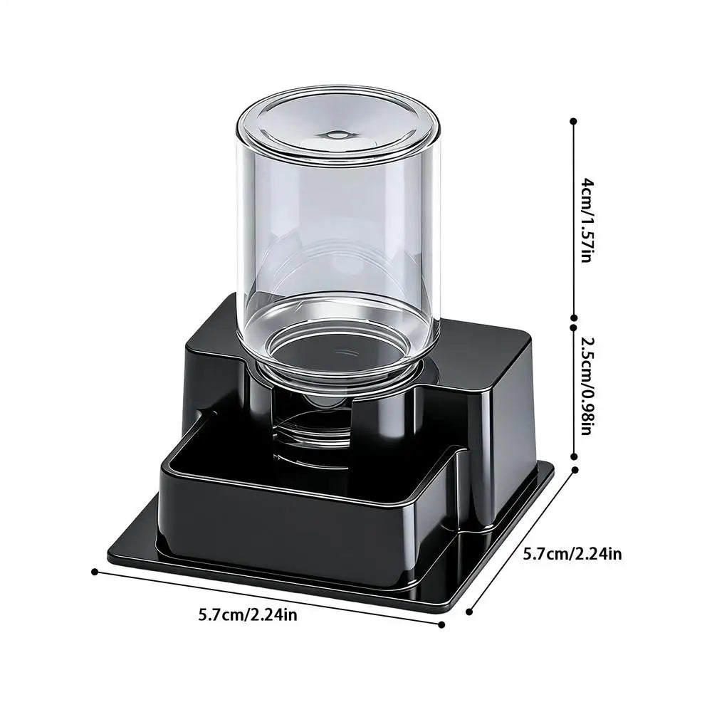 Detachable Reptile Water & Feeding Dish — Compact ABS Bowl for Tanks