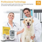 Pet Blood Glucose Monitor Kit for Dogs & Cats - Pain-Free No-Coding System