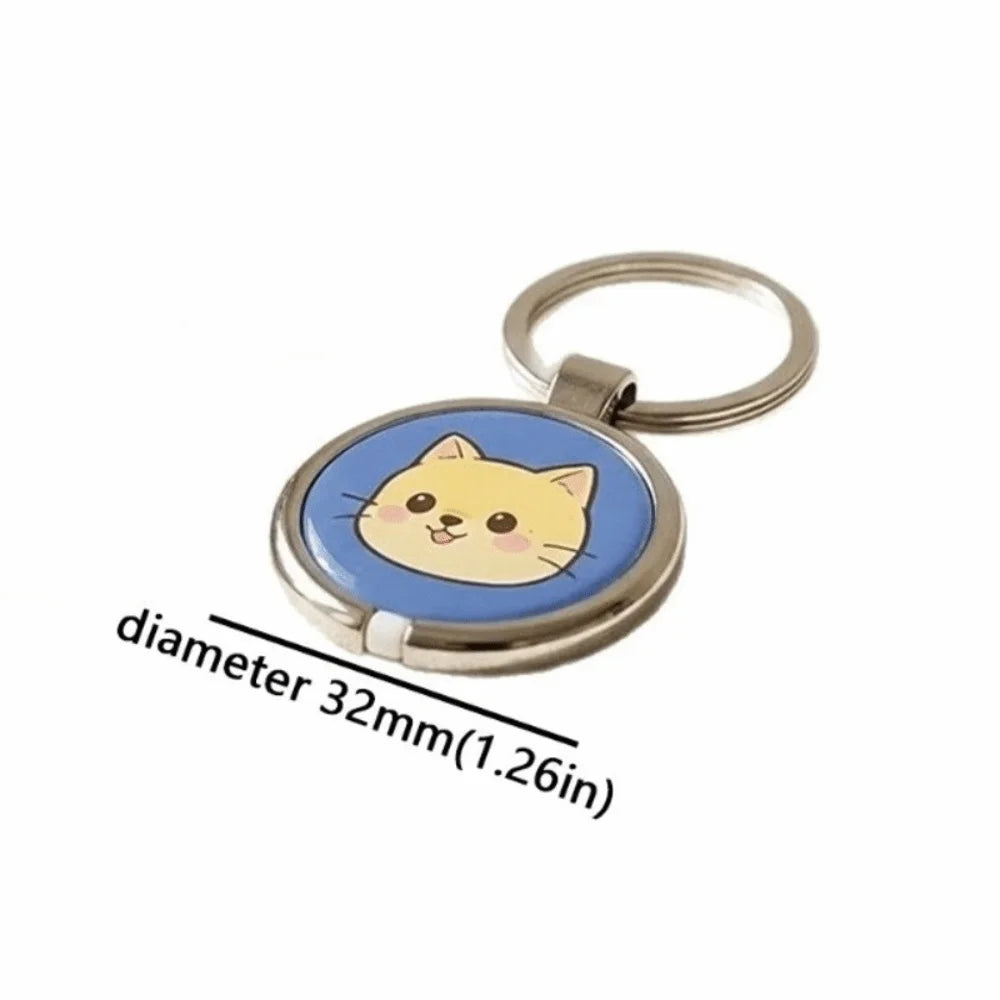 Metal NFC Pet ID Pendant with Smart Touch-to-Find Technology