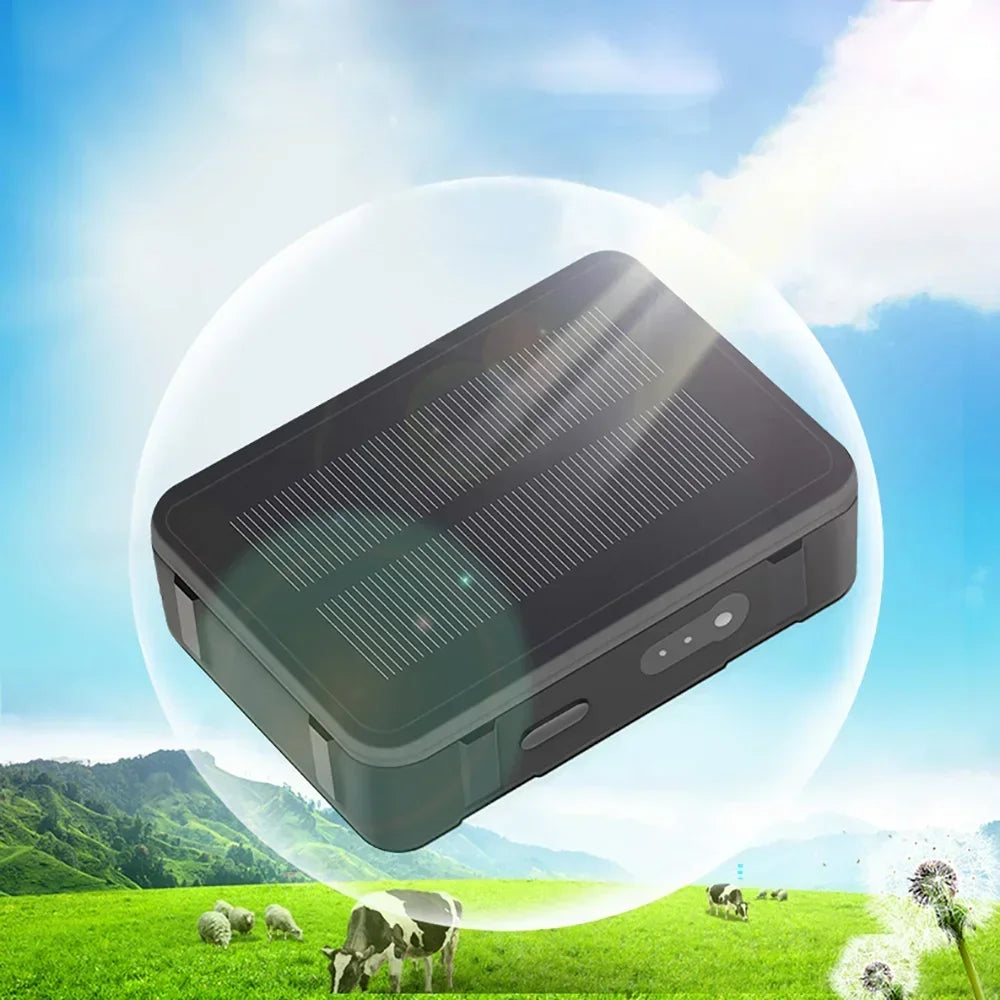 4G Solar GPS Livestock Tracker for Cattle, Sheep, Horses & Camels - Waterproof