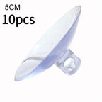 Aquarium Suction Cup Air Tube Holders 10–100 Pack Clear