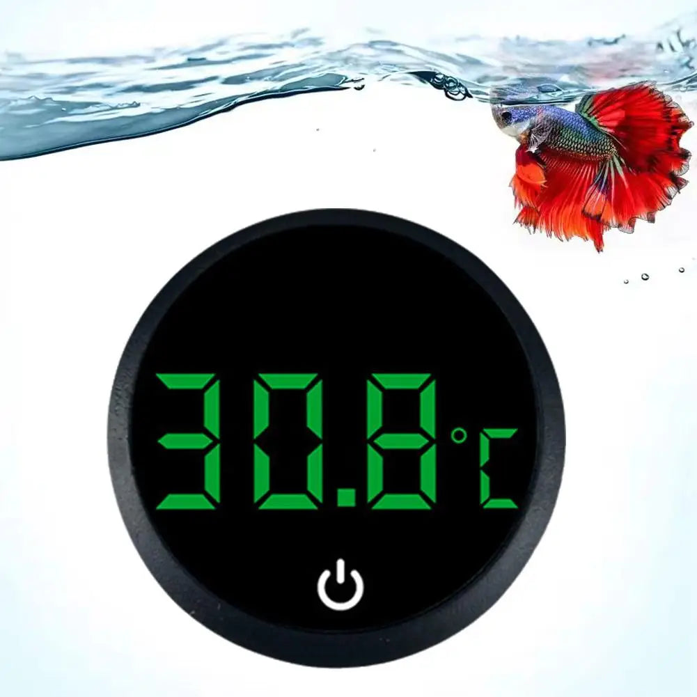 Digital Aquarium Thermometer with LED Display 16–32°C