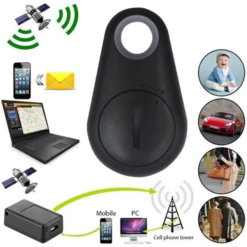 Mini Bluetooth 4.0 Smart Tracker - Anti-Loss Alarm for Dogs, Kids & Wallets