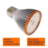 UVA/UVB Reptile Heat Lamp — Full-Spectrum E27 Terrarium Bulb