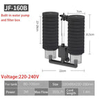 Submersible Aquarium Filter with Bio Media Balls 220V