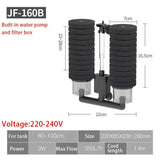 Submersible Aquarium Filter with Bio Media Balls 220V