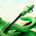 Retractable Snake Hook — Stainless Steel Handling Tool for Reptile Keepers