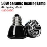 Rotatable Reptile Lamp Holder — Adjustable Basking Fixture for Turtles & Lizards