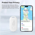 Bluetooth Smart Tag GPS Locator for Luggage & Keys - Apple Find My Compatible (iOS)