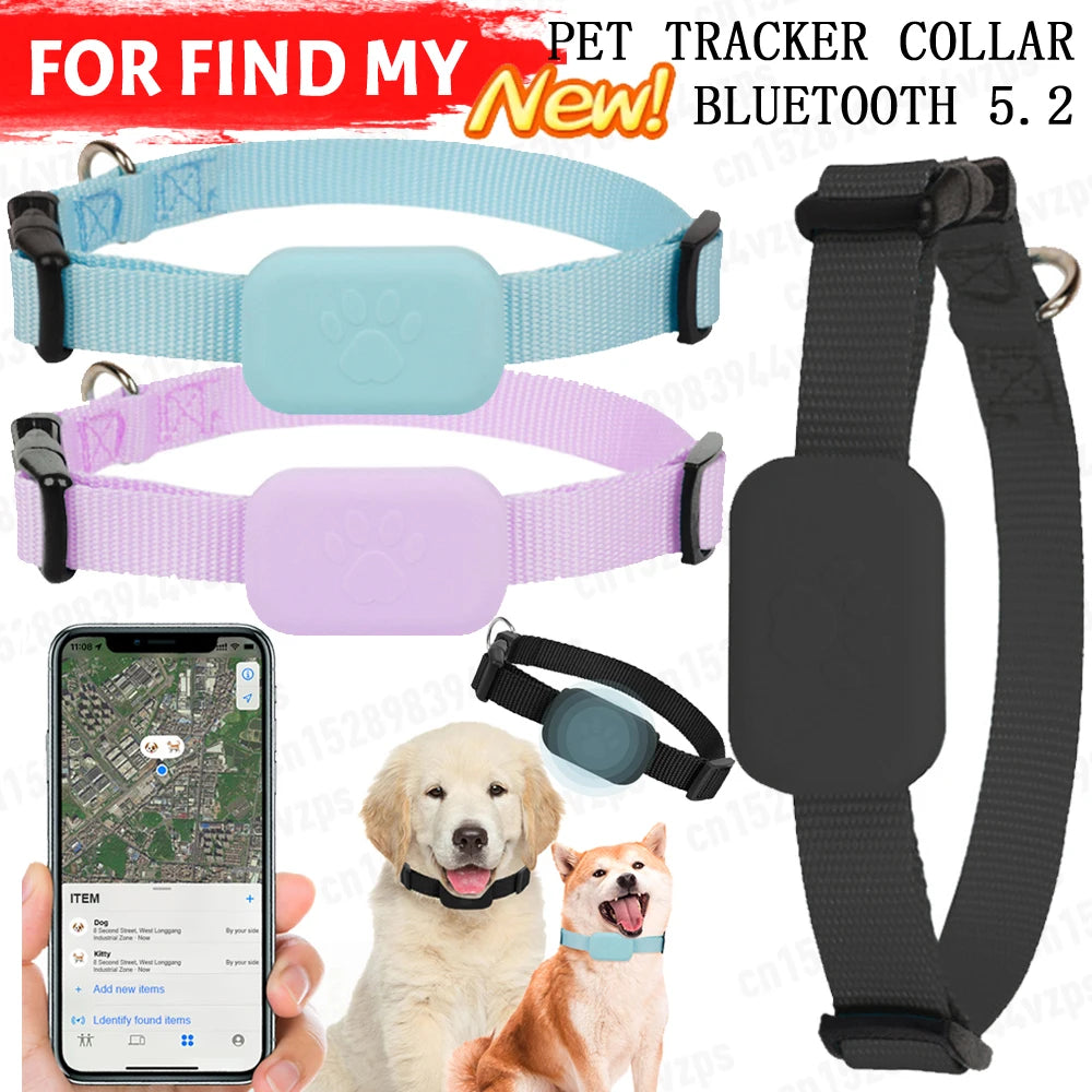 Waterproof Dog GPS Tracker with Movement Alert & Anti-Loss Alarm - iOS & Android (1-2 Pack)