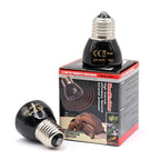 Flat-Face Ceramic Heat Lamp — Moonlight Night Bulb for Reptiles & Brooders, E27