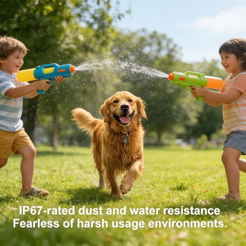 Smart Waterproof GPS Dog & Cat Tracker with Adjustable Collar - Real-Time Anti-Loss