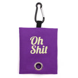 Canvas Dog Poop Bag Dispenser (Waste Bag Holder Set)