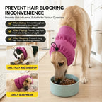 Dog Cooling Head Cover Snood (Elastic Mesh, Quick-Dry, Summer)