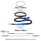 Hands-Free Running Dog Leash with Waist Belt