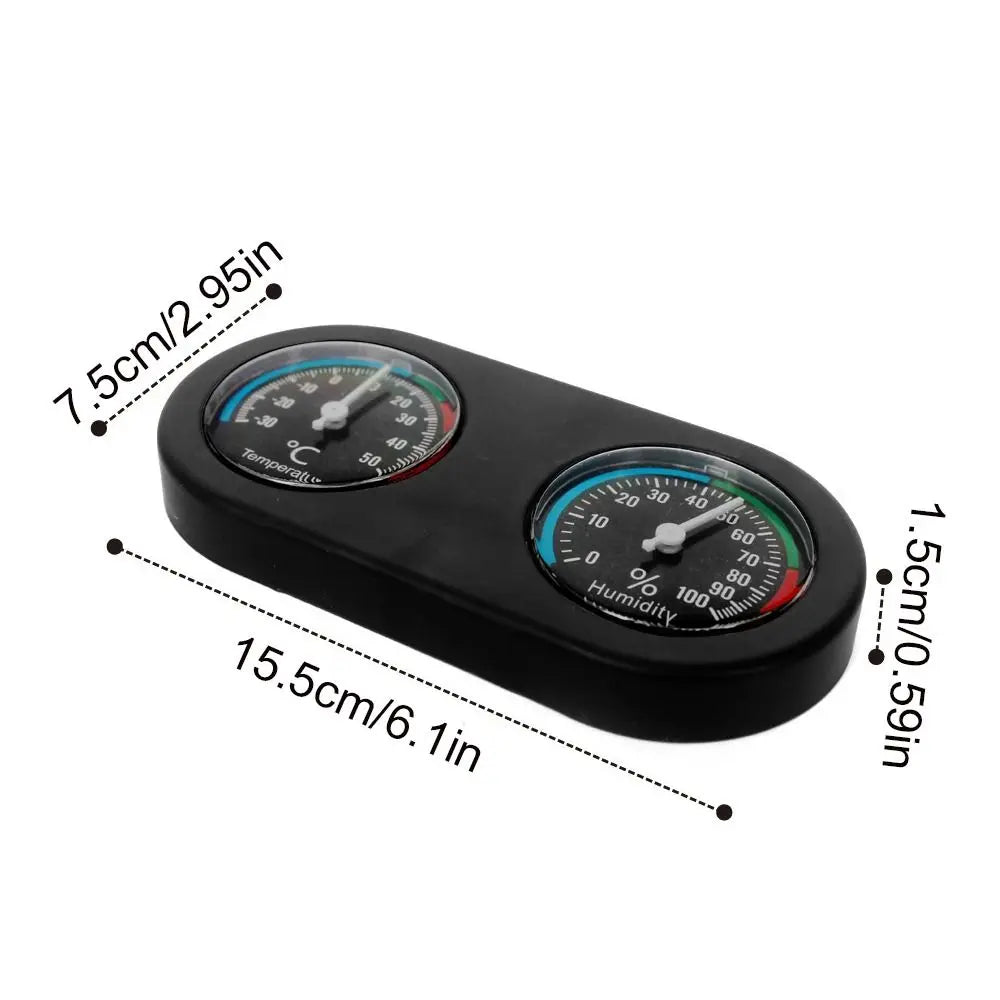 2-in-1 Reptile Tank Thermometer & Hygrometer Monitor