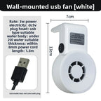 Mini USB Aquarium Cooling Fan (5V, 3W, Speed Regulation, Fish Tank Cooling)