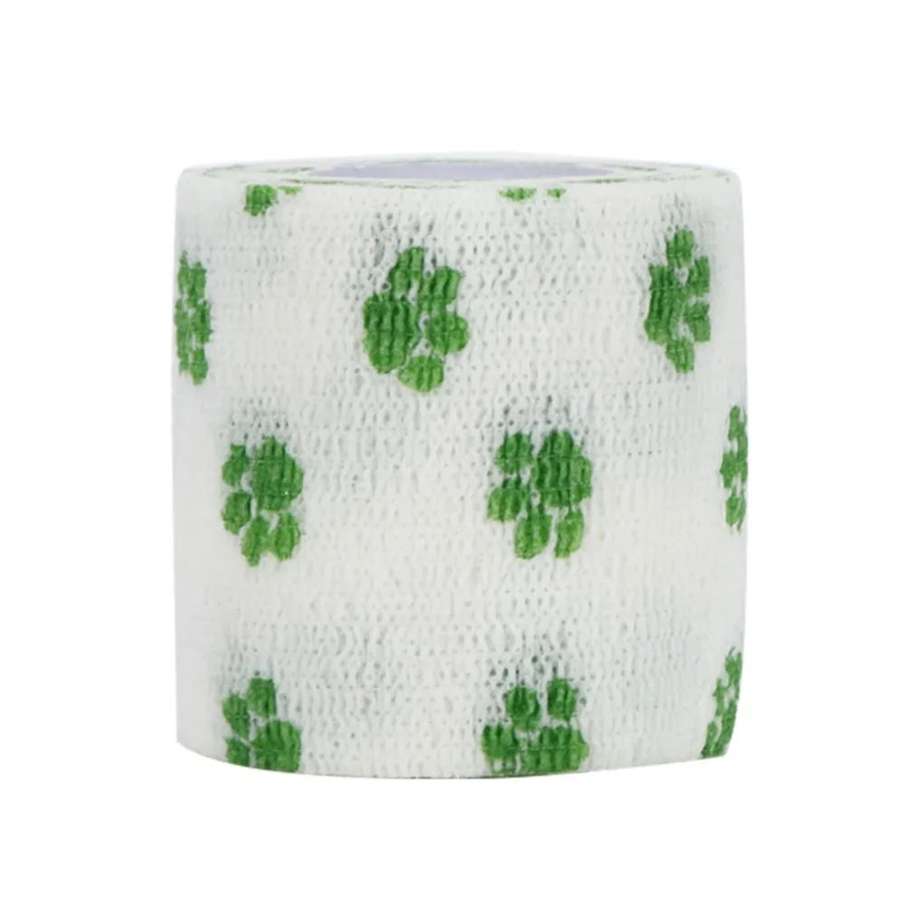 Dog Paw Wrap Bandage (Self-Adhesive, Stretchable, Breathable, Elastic)