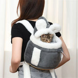 Winter Warm Puppy Carrier Backpack (Outdoor, Travel, Small Breeds)