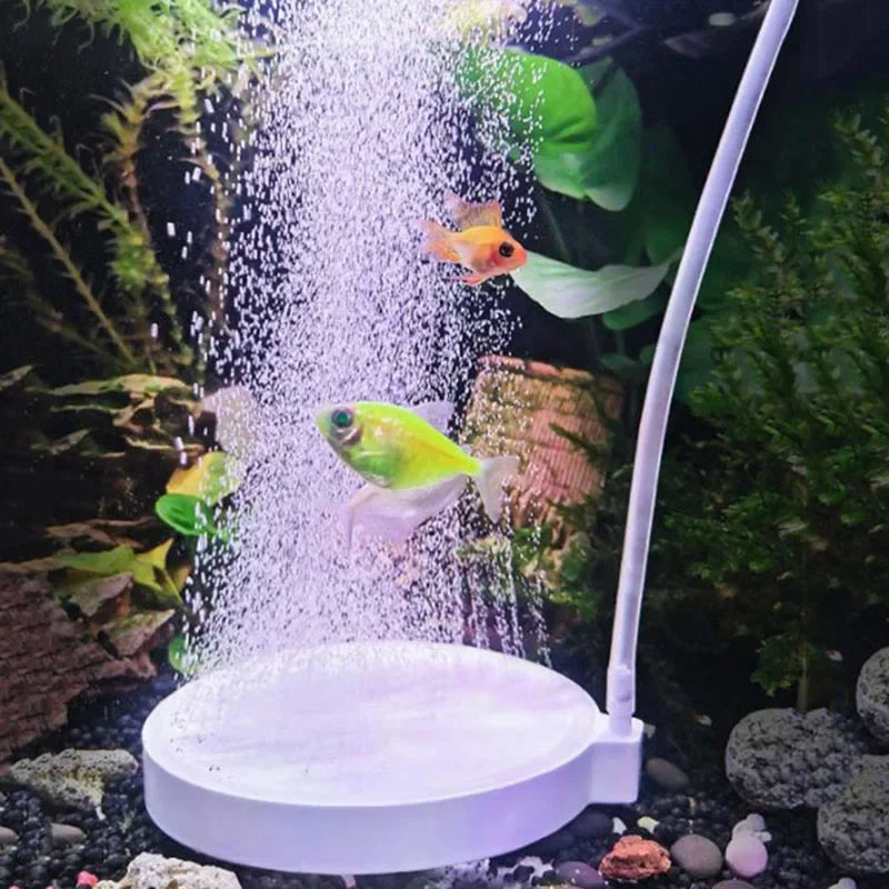 Nano Aquarium Air Stone Aerator (35–100mm, Fine Bubble, 1–2pcs)