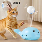 USB-Powered Floating Ball Cat Toy — Hovering Cartoon Design for Active Play