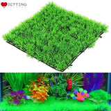 Artificial Aquatic Grass Lawn — Plastic Fish Tank Decoration
