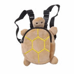 Turtle-Shaped Dog Snack Backpack (Cartoon, Large Capacity, Adjustable)