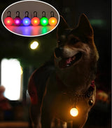 LED Glow Pet Collar Pendant — Bright Night Safety Light