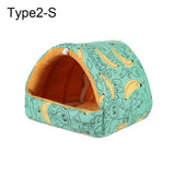 Small Animal Sleeping Nest — Warm Cotton Bed for Hamsters & Rabbits