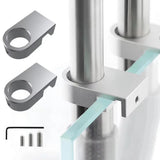Aluminum Aquarium Water Tube Holder (Portable Pipe Bracket, Fixed Clip)