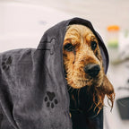 Large Pet Bath Towel, 60x100cm — Quick-Drying & Absorbent