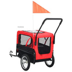 Large Capacity Foldable Pet Stroller & Tricycle — Dual-Purpose Cycling Luggage Cart for Cats & Dogs