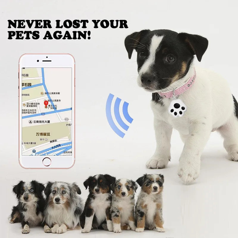 Mini Bluetooth GPS Smart Tracker with Anti-Loss Reminder - Pets, Kids & Keys