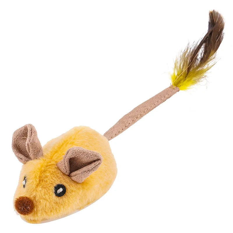 Electric Touch-Sensing Mouse Cat Toy