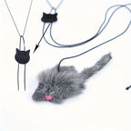 Retractable Hanging Mouse Cat Toy (Multipack)