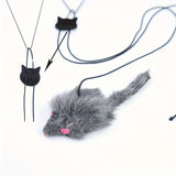 Retractable Hanging Mouse Cat Toy (Multipack)