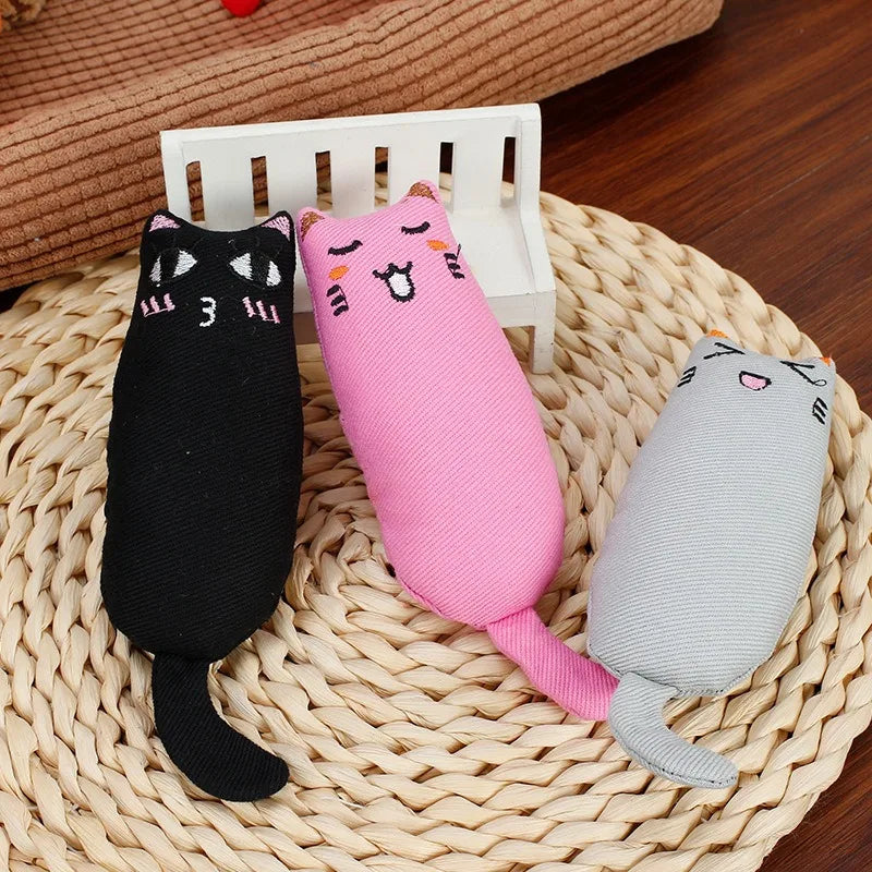 Rustling Crinkle Plush Cat Toy