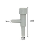 Aquarium Air Flow Control Valves for 5mm Tubing 10/20 Pack
