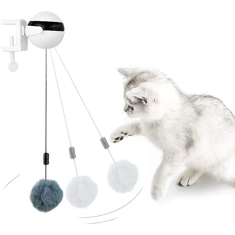 Electronic Yo-Yo Lifting Ball Cat Toy