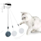 Electronic Yo-Yo Lifting Ball Cat Toy