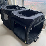 Portable Waterproof Car Pet Bed Crate (Anti-Shedding, Backseat, Foldable)