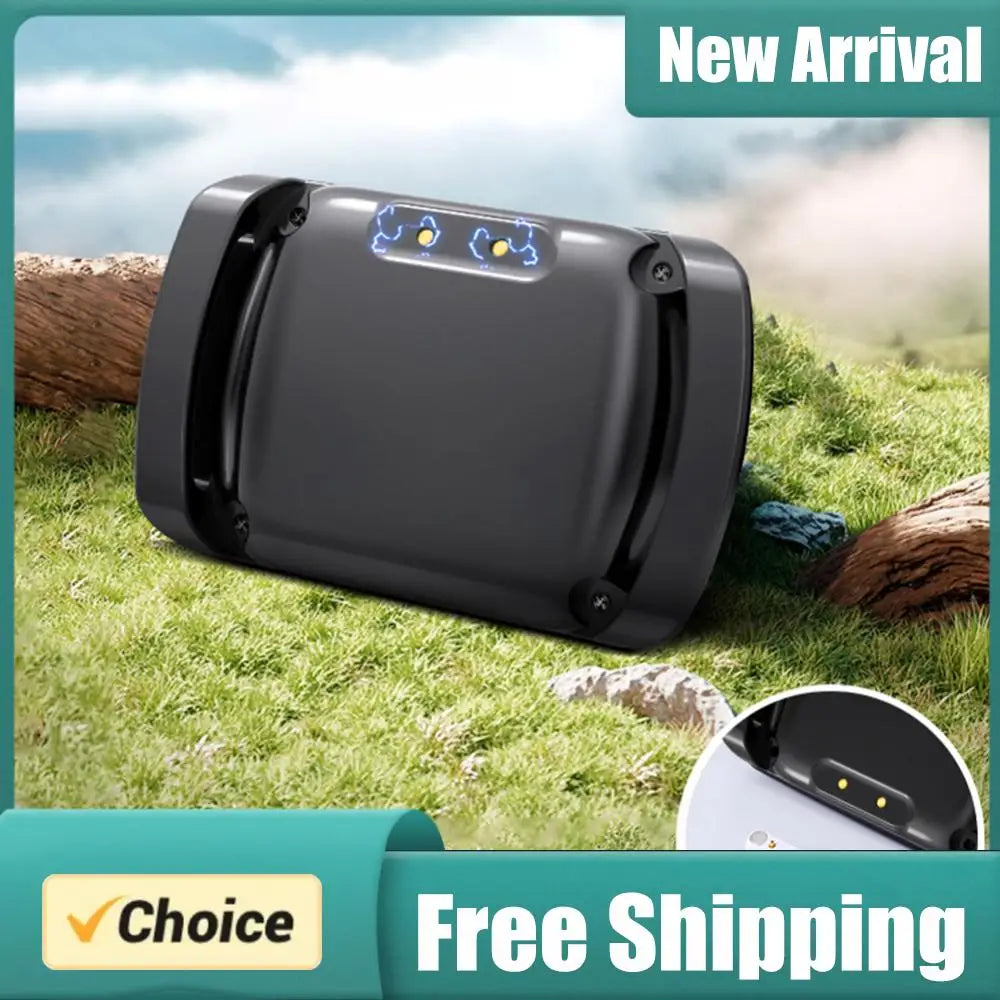 Smart GPS Pet Locator with Adjustable Collar for Dogs & Cats - Real-Time Tracking