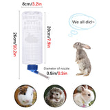1000ml Hanging Water Bottle — Auto-Drip Drinker for Rabbits & Guinea Pigs