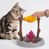 Campfire BBQ Cat Puzzle Toy (Rolling Treat Dispenser)