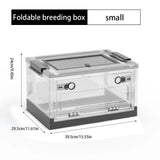 Foldable Stackable Terrarium — Space-Saving Enclosure for Reptiles & Small Pets