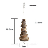 Natural Pine Chew Toys — Wooden Molar Toys for Small Pets