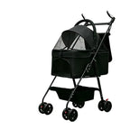 Detachable Washable Pet Stroller Trolley for Small & Medium Dogs & Cats — Lightweight Travel Carrier